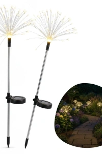 2 Adet Saçak Model Sensörlü Solar Bahçe Lambası