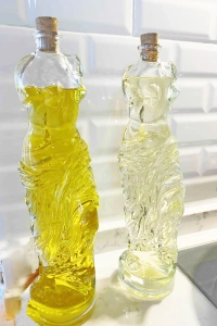 2 Adet Venüs Yağdanlık - Kadın Figürlü Sirkelik Sosluk 180 ML