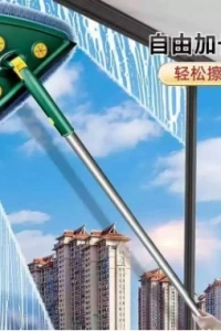 2 Bezli Üçgen Çek Çekli Mop Islak Mendil Uyumlu