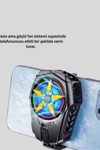 2 Kademeli Hız Ayarlı Taşınabilir Telefon Soğutucu