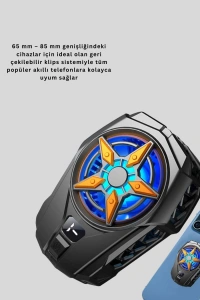 2 Kademeli Hız Ayarlı Taşınabilir Telefon Soğutucu