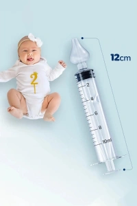 2li Bebek Burun Temizleme Şırıngası