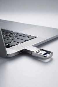 2si 1 Arada USB 3.2 Type-C Ve USB 64GB Metal Flash Disk