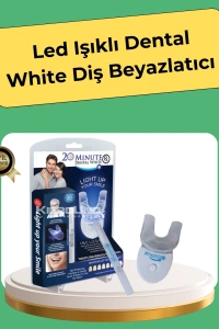 20 Dakikada Hızlı Etkili Diş Beyazlatıcı Cihaz