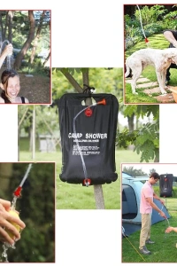 20 Litre Solar Isıtıcılı Kamp Duş Torbası