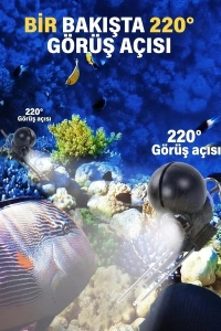 20 Metre Sualtı Balık Tutma Kamerası