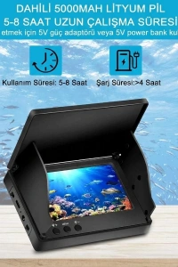 20 Metre Sualtı Balık Tutma Kamerası