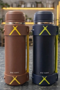 2000 ml Çift Katmanlı Vakumlu Paslanmaz Çelik Termos