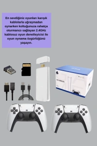 20.000 Klasik Oyun Dahili Kablosuz Kontrollü Oyun Kutusu