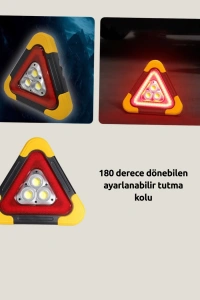 2000mAh Kapasiteli Taşınabilir Üçgen Park Lambası
