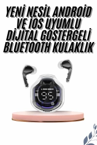 2025 Model Kablosuz Bluetooth Kulaklık ANC ENC Destekli HİFİ Stereo