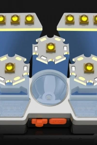 212 Model Şarjlı 5 Led 4 Modlu Cob Led Avcı Balıkçı Kamp Süper Kafa Lambası