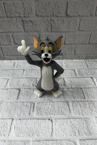 22 cm Tom Figürü Çizgi Karakter Biblo Koleksiyonluk Dekoratif Obje