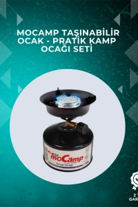 220 gr Gaz Tüpüyle 4 Saat Yanabilen Verimli Kamp Ocağı