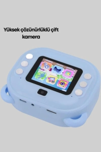 24MP HD Çift Lensli Şipşak Kamera – Termal Baskılı, 32GB Dahili Hafızalı