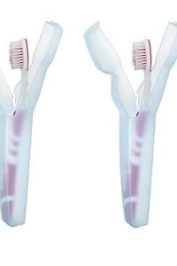 2li Diş Fırça Kutusu Kapaklı