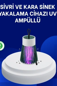 2’si 1 Arada LED Işıklı Elektrikli Böcek Öldürücü