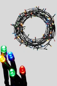 2x2 Metre Pil ile Çalışan Perde LED Işık – 8 Modlu Dekoratif