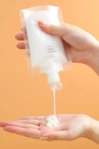 3 Adet 100ml Krem Şampuan Kabı Tekrar Kullanılabilir Set