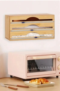 3 Bölmeli Folyo Kesme Standı