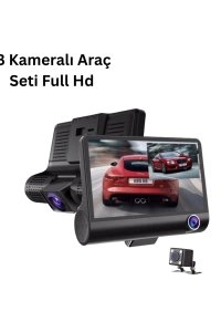 3 Kameralı Araç DVR
