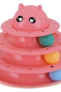 3 Katlı Kedi Oyuncağı Turntable Cat Toy