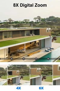 3 Lens Wi-Fi Güvenlik Kamerası