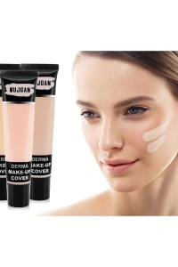 3lü Derma Porselen Makyaj Tüp Kapatıcı Seti