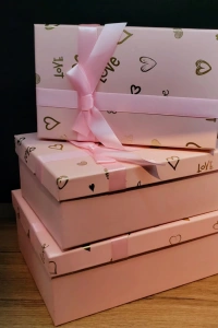 3lü Dikdörtgen Hediye Kutusu