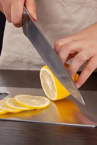 3lü Paslanmaz Çelik Kesme Tahtası Seti