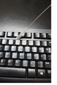 3 Lü Pratik Fırça  Esnek Bükülebilir Klavye Mouse Arası Temizlik Fırçası