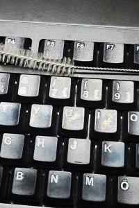 3 Lü Pratik Fırça  Esnek Bükülebilir Klavye Mouse Arası Temizlik Fırçası