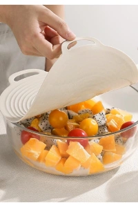 3lü Vakumlu Silikon Kapak Seti