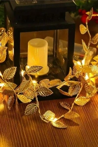 3 Metre Yaldızlı Gold LED Işık