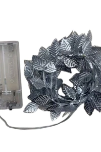 3 Metre Yaldızlı Gümüş LED Işık