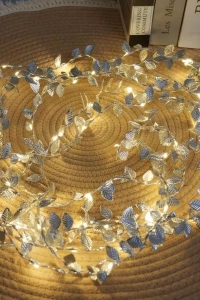 3 Metre Yaldızlı Gümüş LED Işık