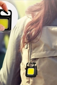 30 Ledli  Mıknatıslı Mini Anahtarlık Flash Kamp Lambası