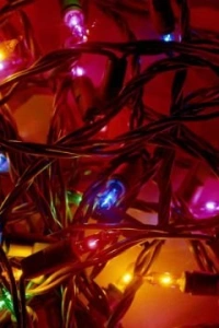 30 Ledli Pirinç Renkli Yılbaşı Ağacı Işığı