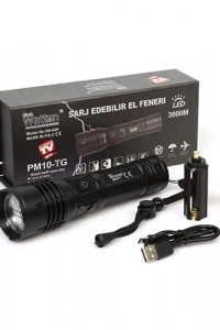 3000 LÜMEN GÜÇLÜ EL FENERİ