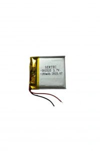302525 3.7V 180mAh Li-Polymer Pil (Devreli/1.5A)