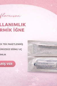 30G X 25MM Dolgu Kanülü Steril Uç 50 Adet 1 Kutu