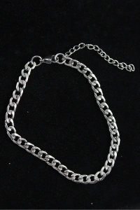 316L Çelik Klasik Model Gümüş Renk Erkek Bileklik