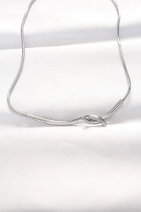 316L Çelik Silver Renk Kolye