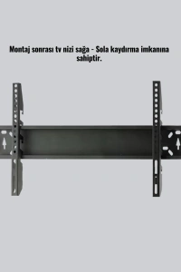 32-65” TV Duvar Askı Braketi 75 kg Kapasiteli Anti Statik Boya