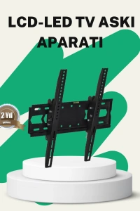 32 İnç TV Duvar Askı Braketi Stabil Güvenli Montaj Çelik Gövde