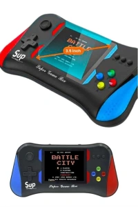 3.5 İnç 500ü 1 Arada Klasik Oyun Konsolu Nostalji Oyunlu Atari