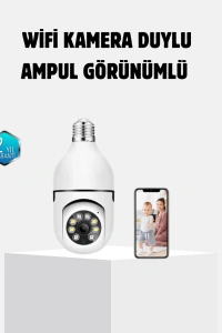 360 Derece Dönebilen Akıllı Duylu Kamera – PTZ, Uzaktan Kontrol, Hareket Algılama