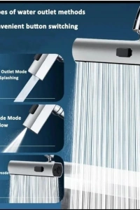 360 Derece Döner Musluk Başlığı