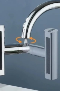 360 Derece Döner Musluk Başlığı