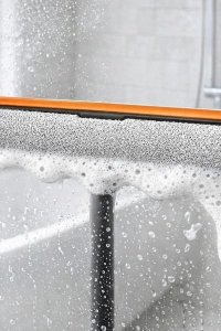 360 Derece Oynar Çift Başlıklı Çekçek Cam Temizleme Aparatı